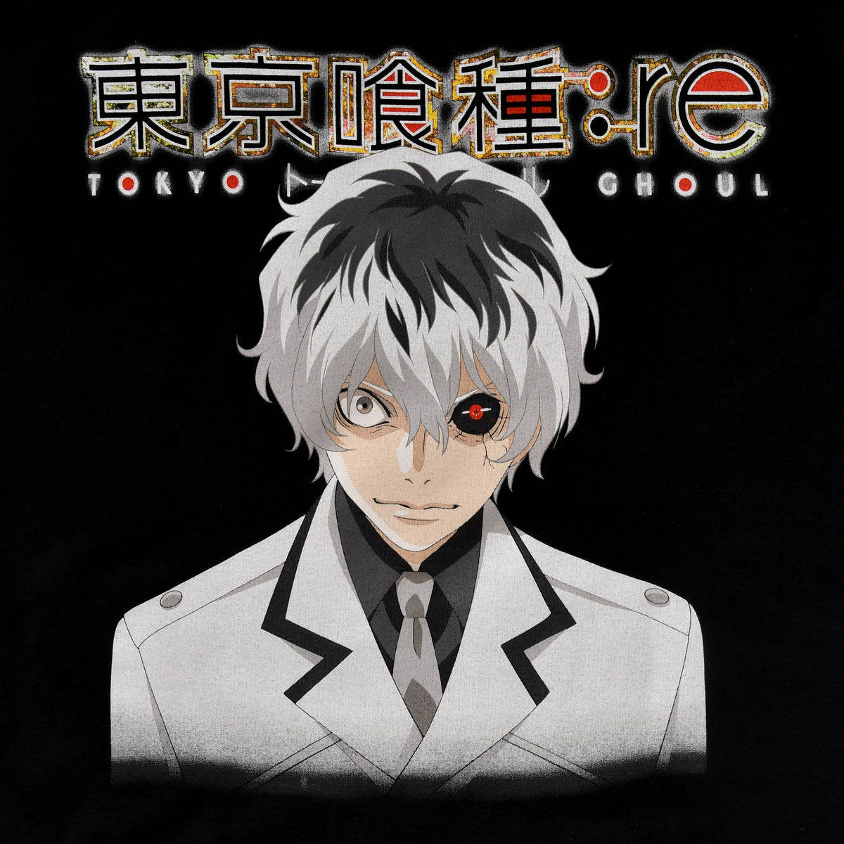 Imagen del producto Tokyo Ghoul - Ken Kaneki con Kakugan Camiseta negra