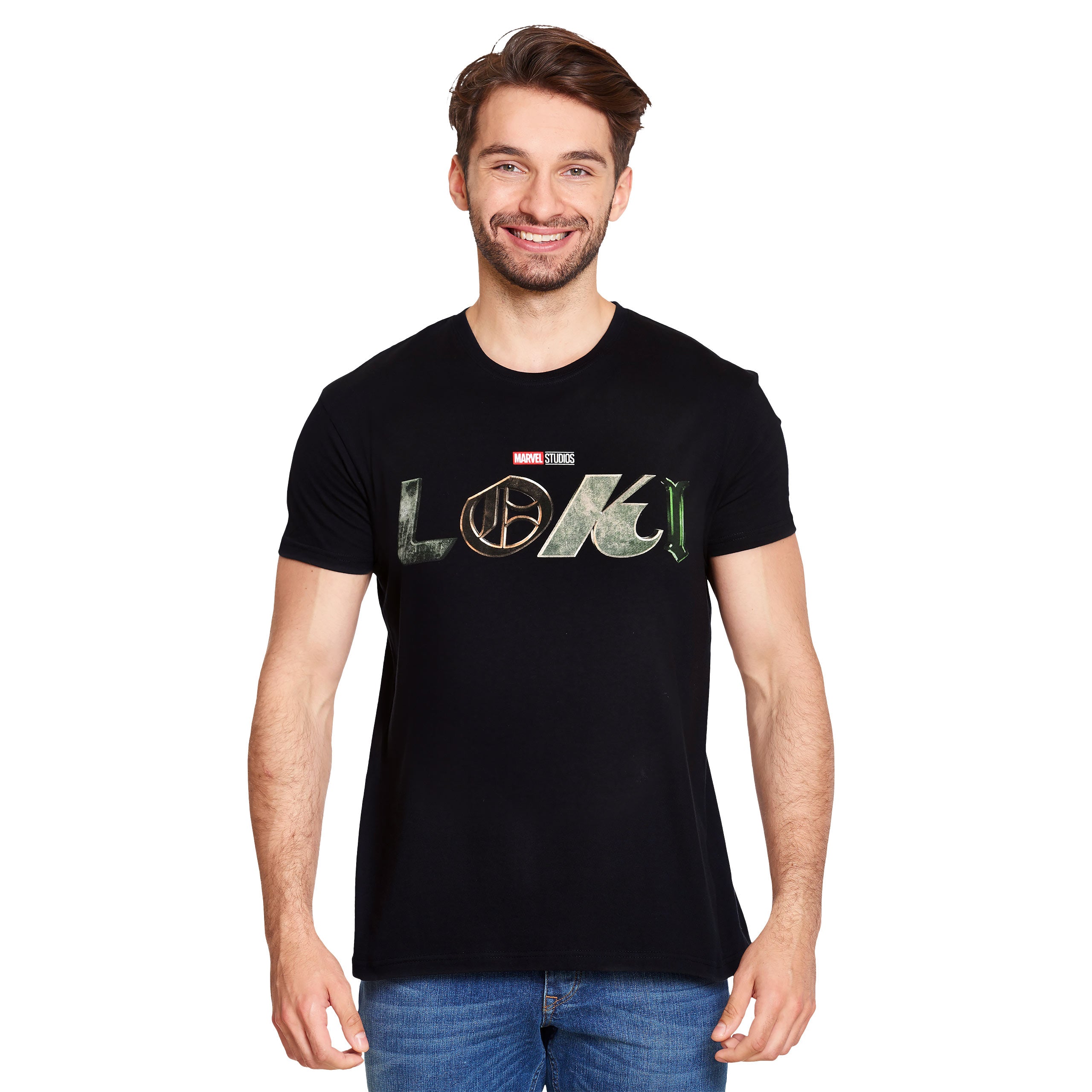Imagen del producto Loki - Camiseta con logo negra