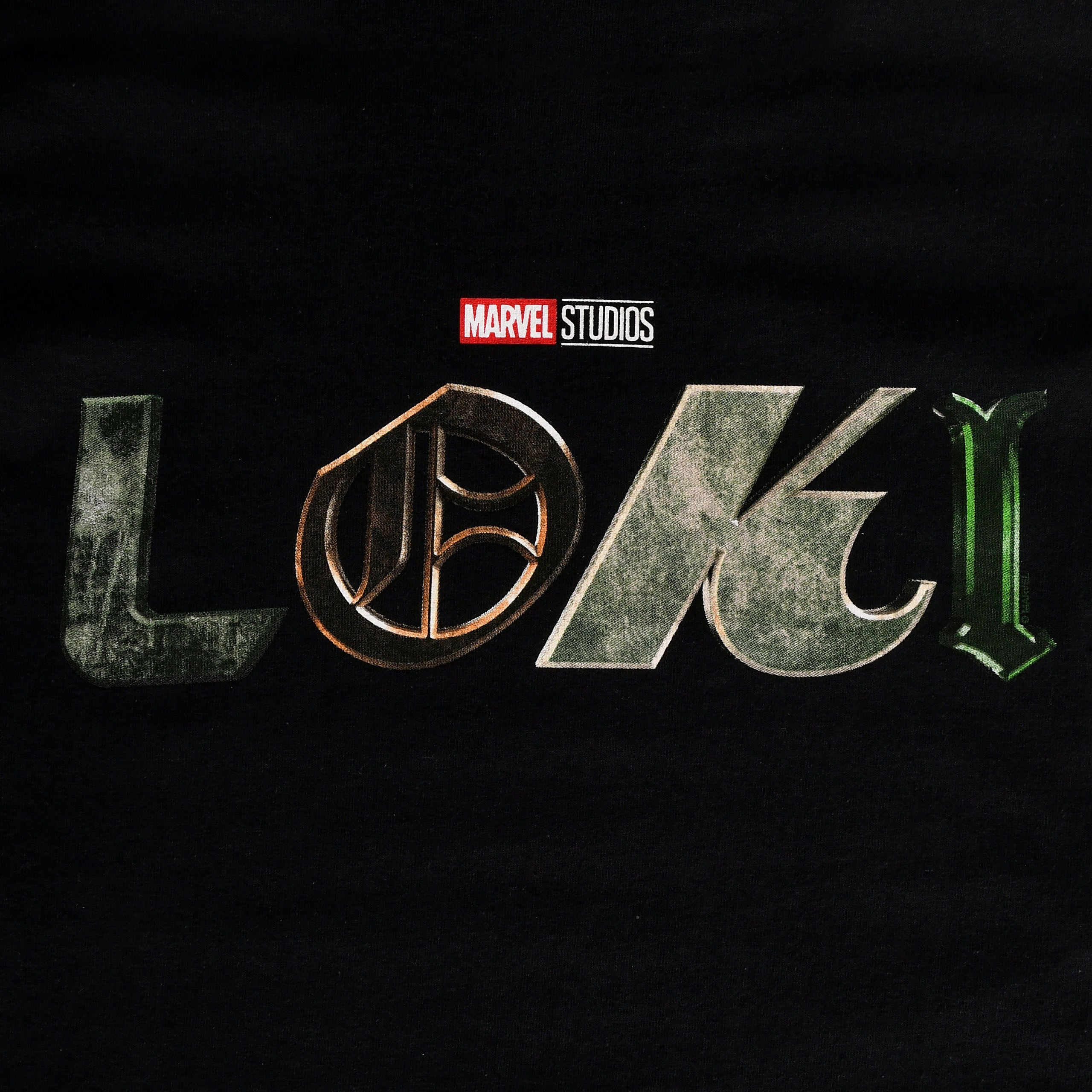 Imagen del producto Loki - Camiseta con logo negra
