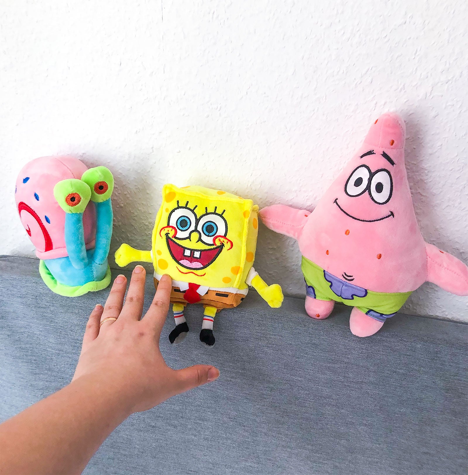 Imagen del producto SpongeBob - Figura de peluche de Gary 16 cm