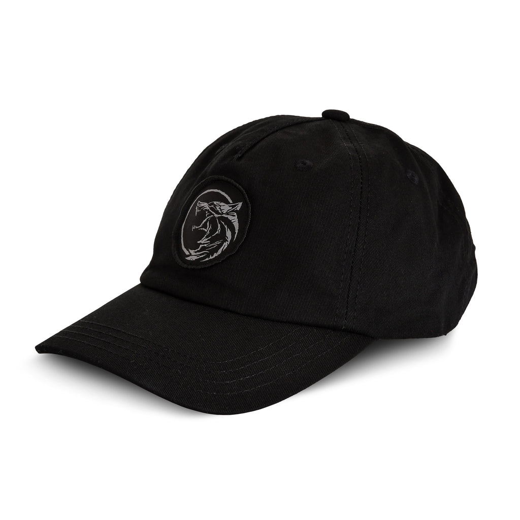 Imagen del producto Witcher - Gorra de béisbol con logo de lobo negro