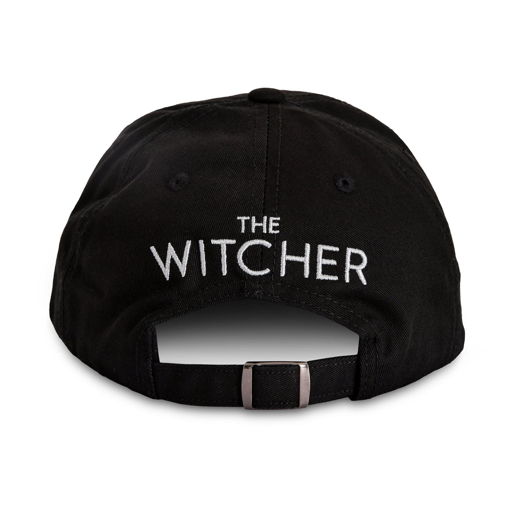 Imagen del producto Witcher - Gorra de béisbol con logo de lobo negro