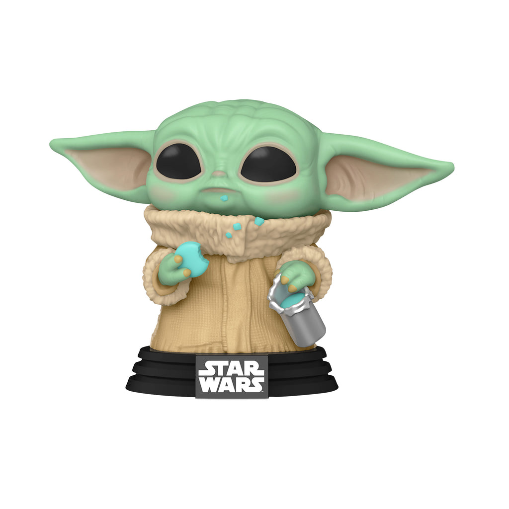 Imagen del producto Figura Funko Pop de Grogu con galleta - Star Wars The Mandalorian