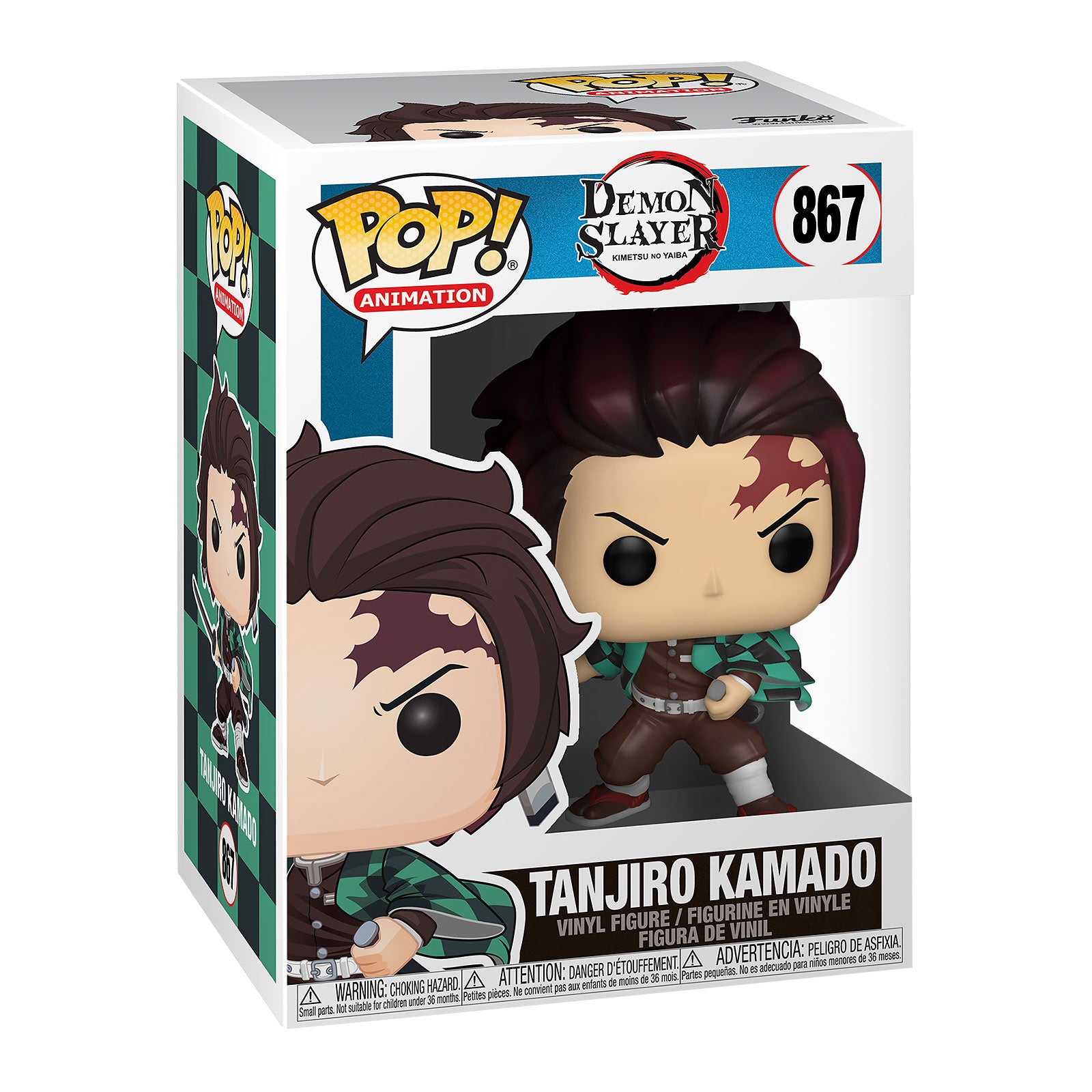 Imagen del producto Demon Slayer - Figura Funko Pop Tanjiro Kamado