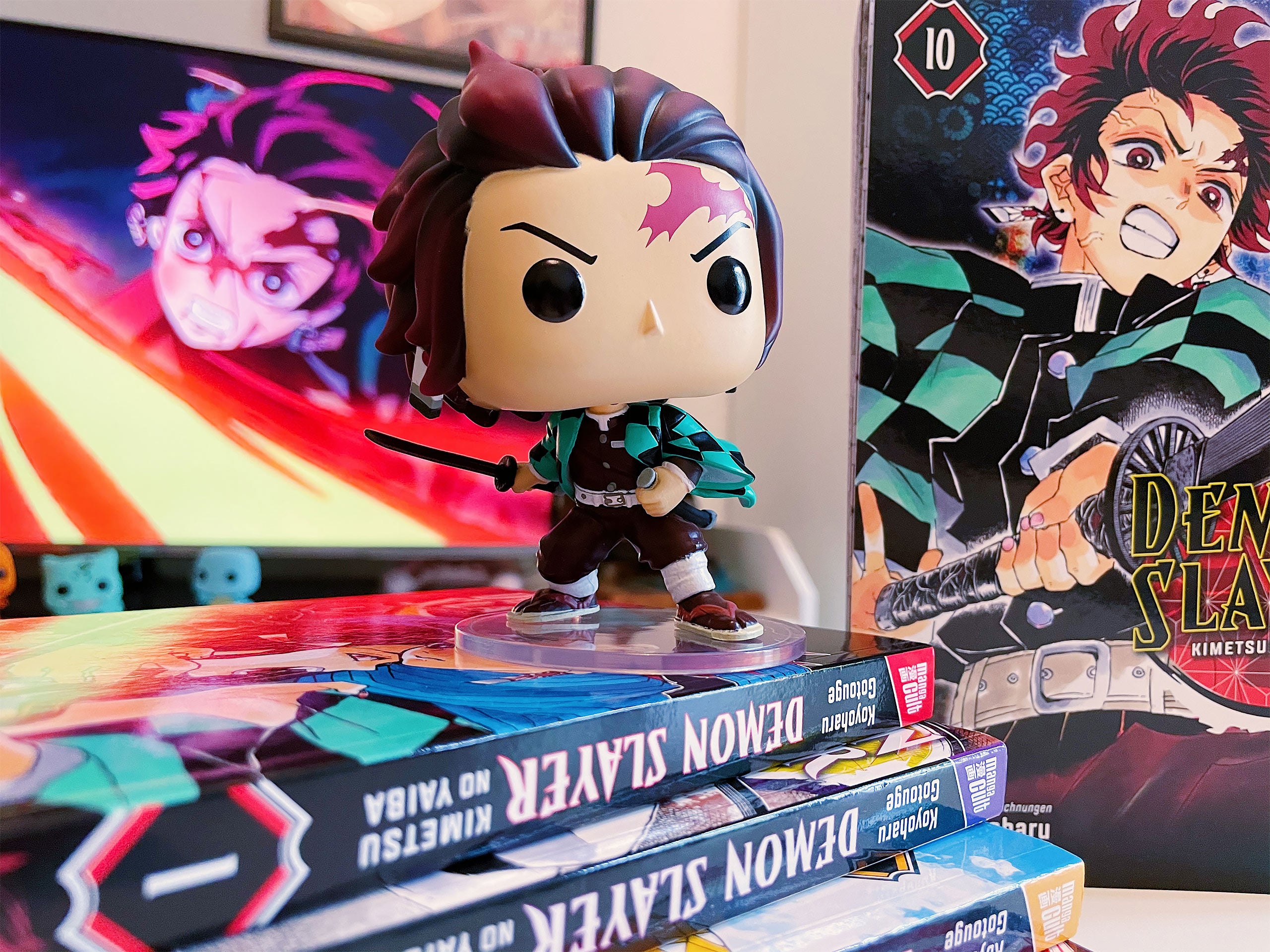 Imagen del producto Demon Slayer - Figura Funko Pop Tanjiro Kamado