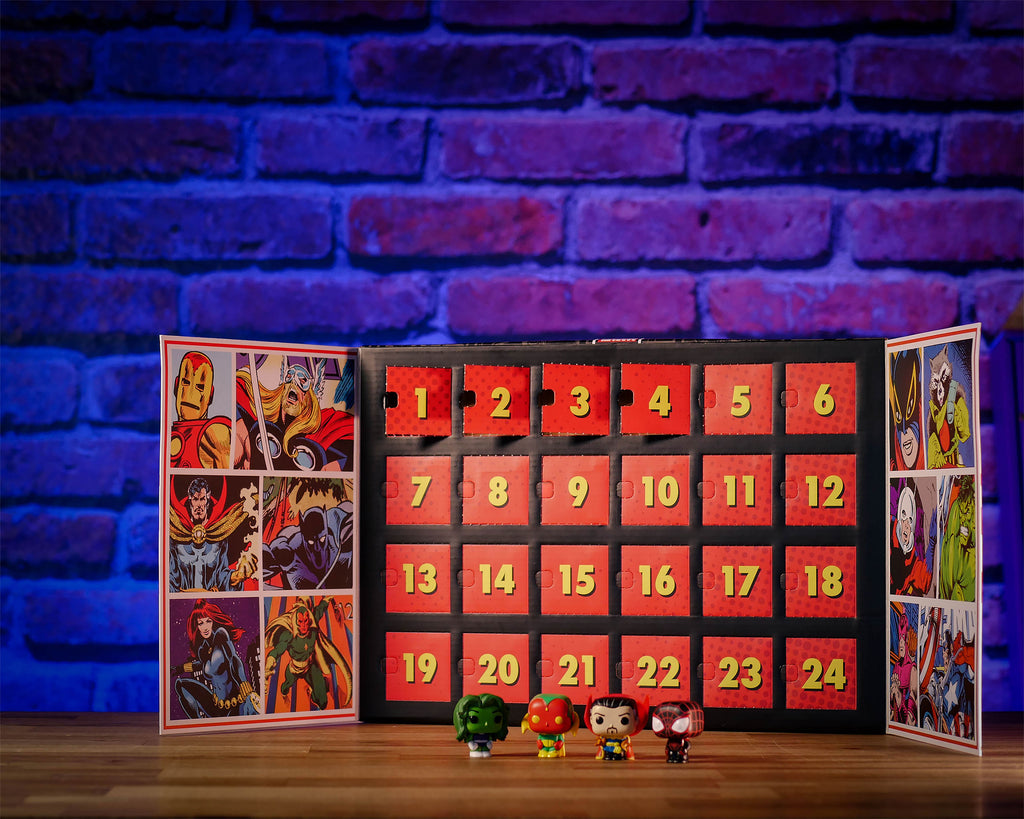 Imagen del producto Marvel - Calendario de Adviento Funko Pocket Pop