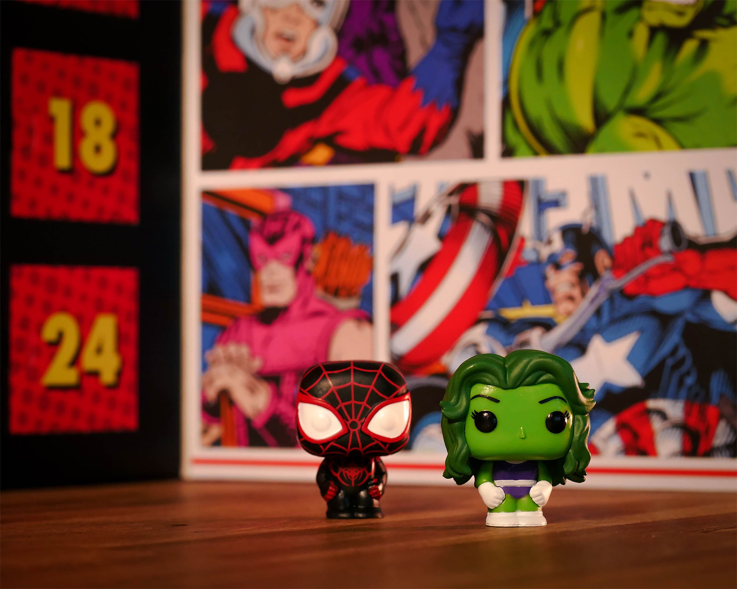 Imagen del producto Marvel - Calendario de Adviento Funko Pocket Pop