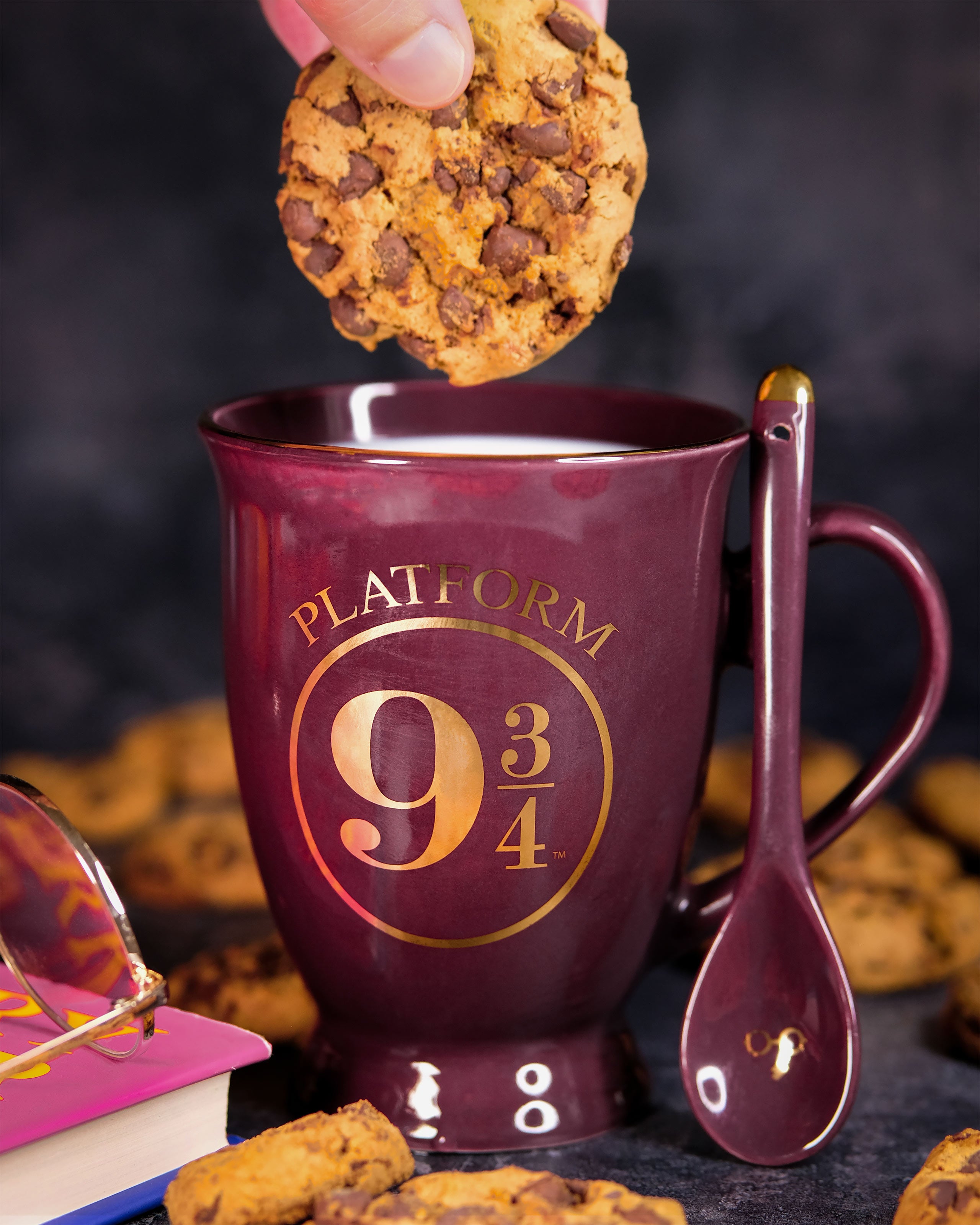 Imagen del producto Harry Potter - Taza Coleccionable Andén 9 3/4 con Cuchara