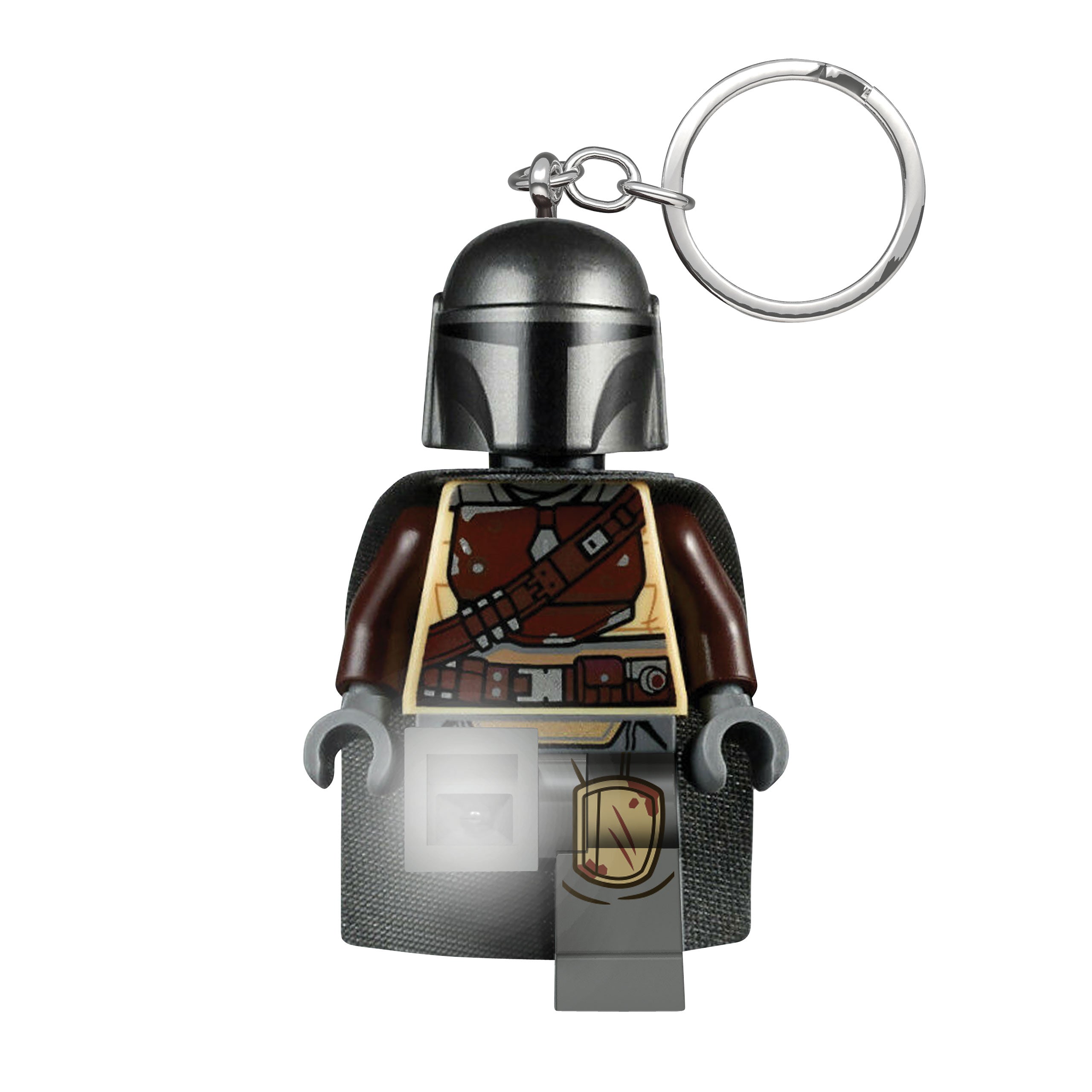 Imagen del producto Llavero LEGO de The Mandalorian con luz - Star Wars