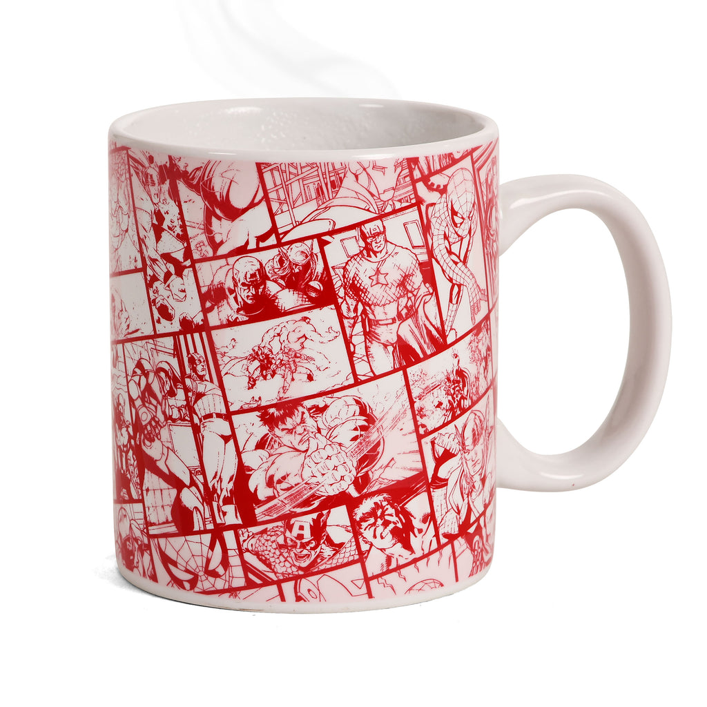 Imagen del producto Marvel - Taza de efecto térmico con logo de cómic