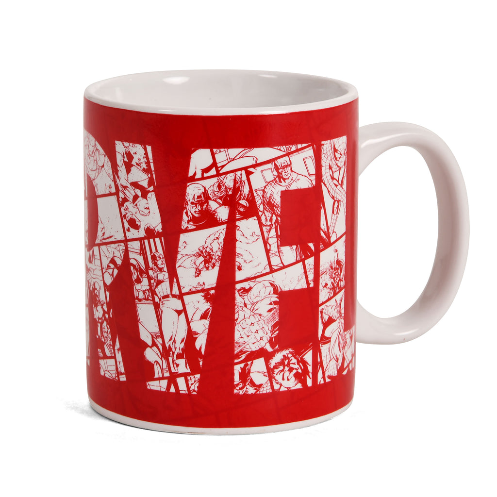 Imagen del producto Marvel - Taza de efecto térmico con logo de cómic