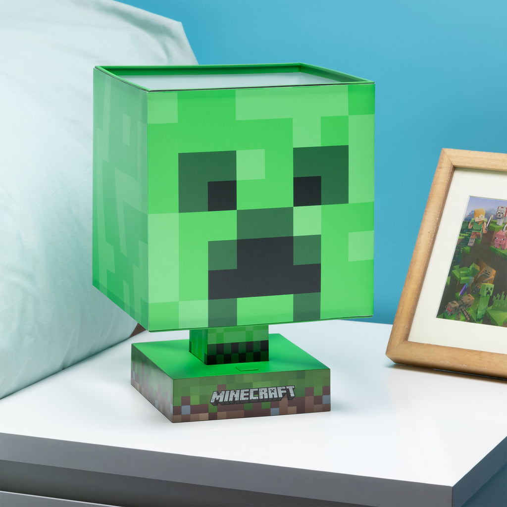 Imagen del producto Minecraft - Lámpara de mesa Creeper