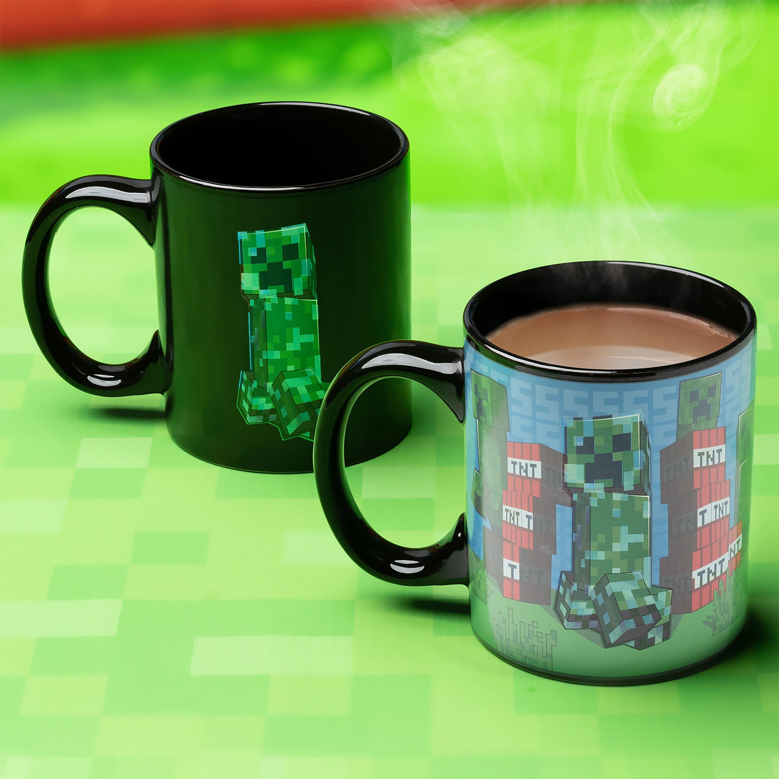 Imagen del producto Minecraft - Taza de efecto térmico Creeper