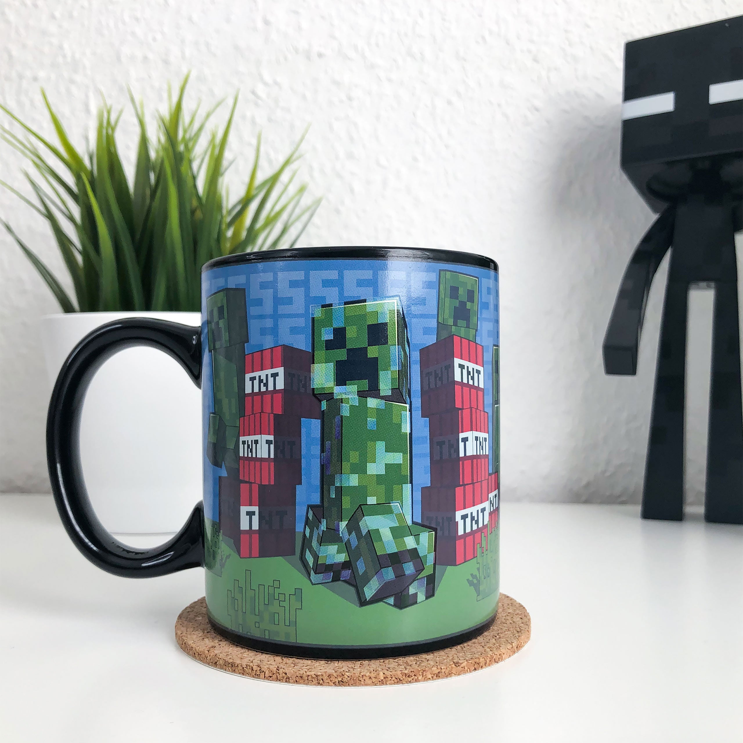 Imagen del producto Minecraft - Taza de efecto térmico Creeper