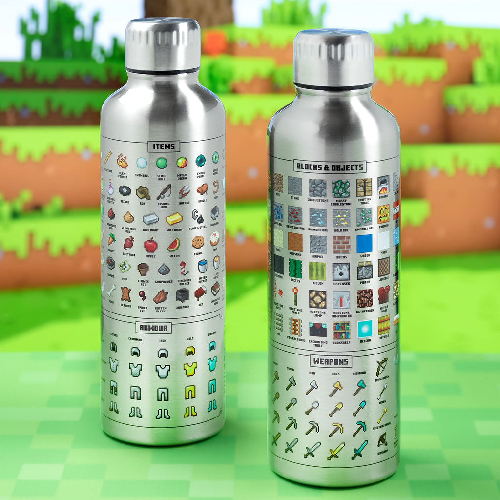 Imagen del producto Minecraft - Botella de agua Icons