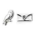 Imagen del producto Harry Potter - Pendientes de Hedwig y carta de Hogwarts