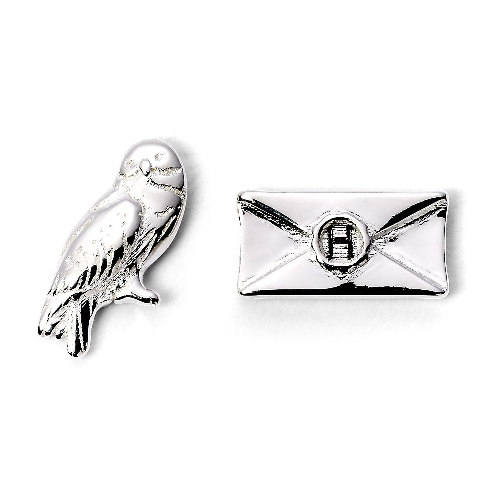 Imagen del producto Harry Potter - Pendientes de Hedwig y carta de Hogwarts
