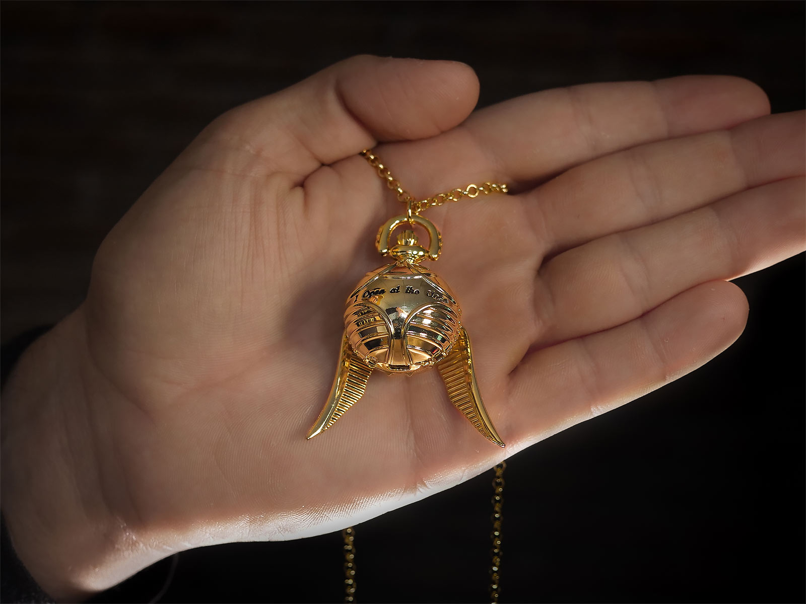 Imagen del producto Harry Potter - Collar de la Snitch Dorada con Reloj