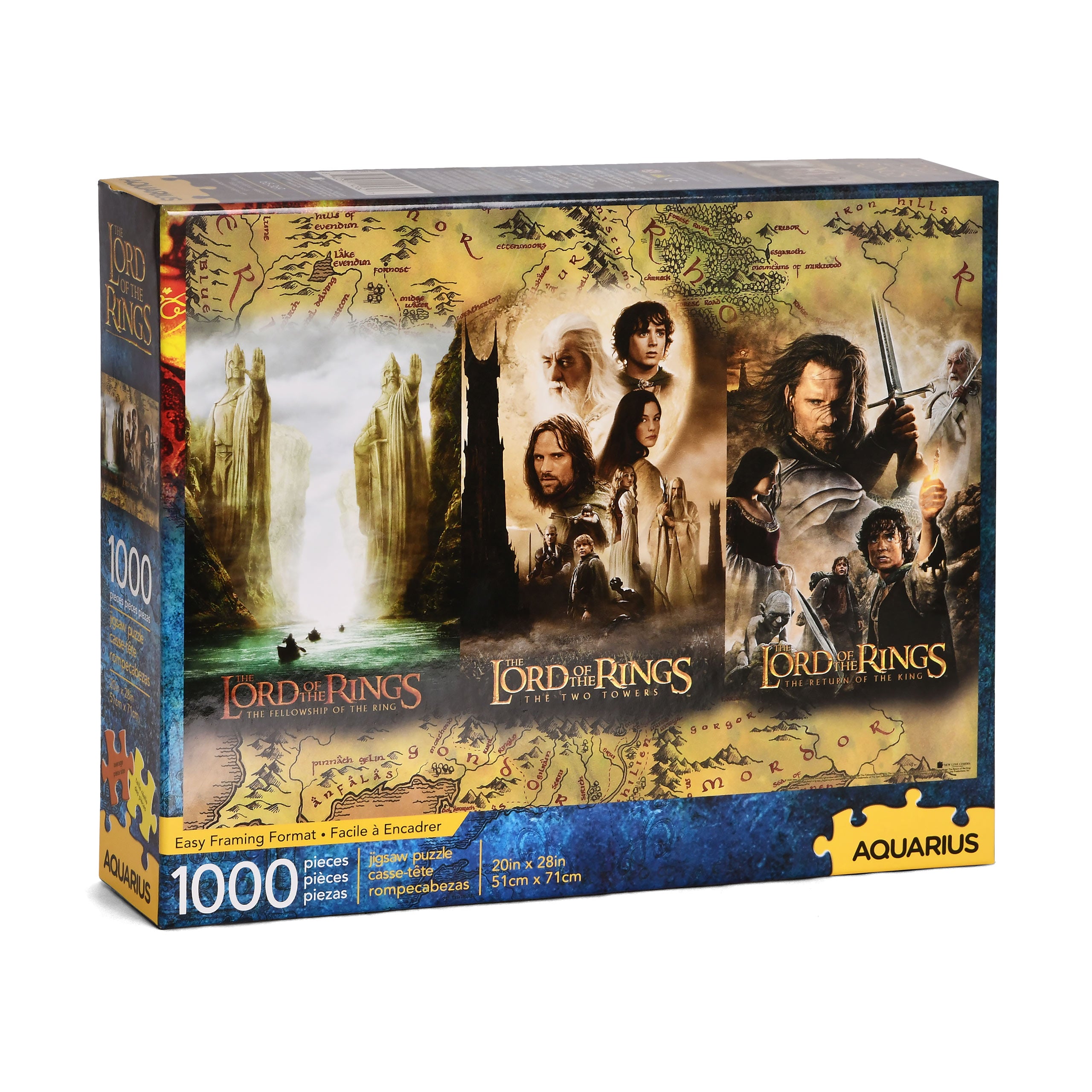 Imagen del producto El Señor de los Anillos - Trilogía Puzzle 1000 Piezas