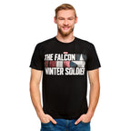 Imagen del producto The Falcon and the Winter Soldier - Camiseta con logo negra