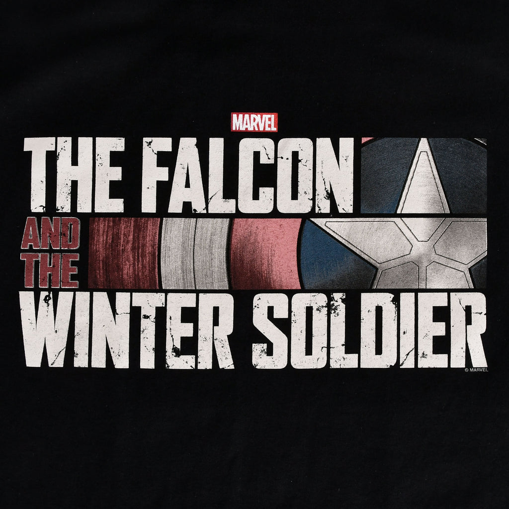 Imagen del producto The Falcon and the Winter Soldier - Camiseta con logo negra
