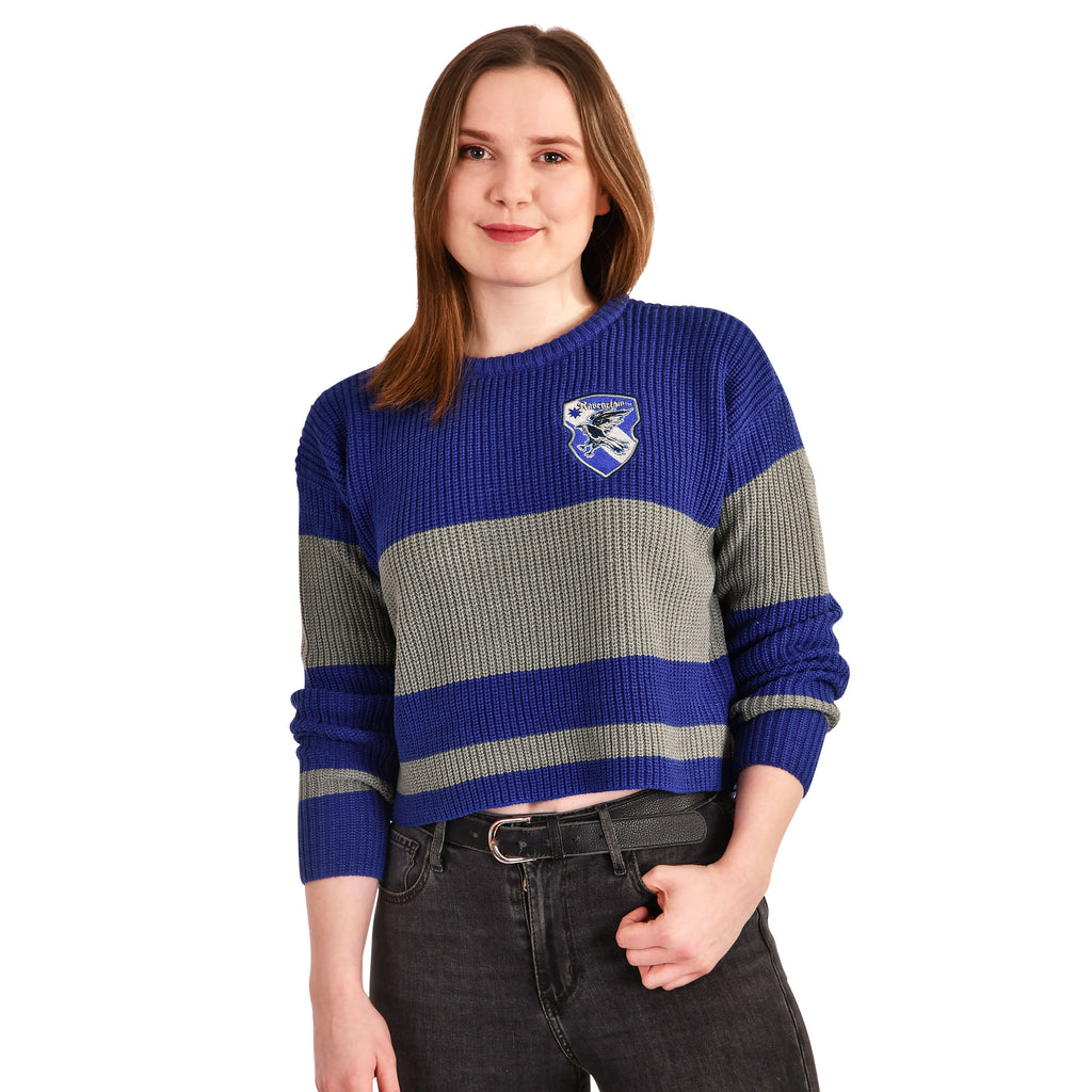 Imagen del producto Harry Potter - Suéter Recortado Ravenclaw para Mujeres