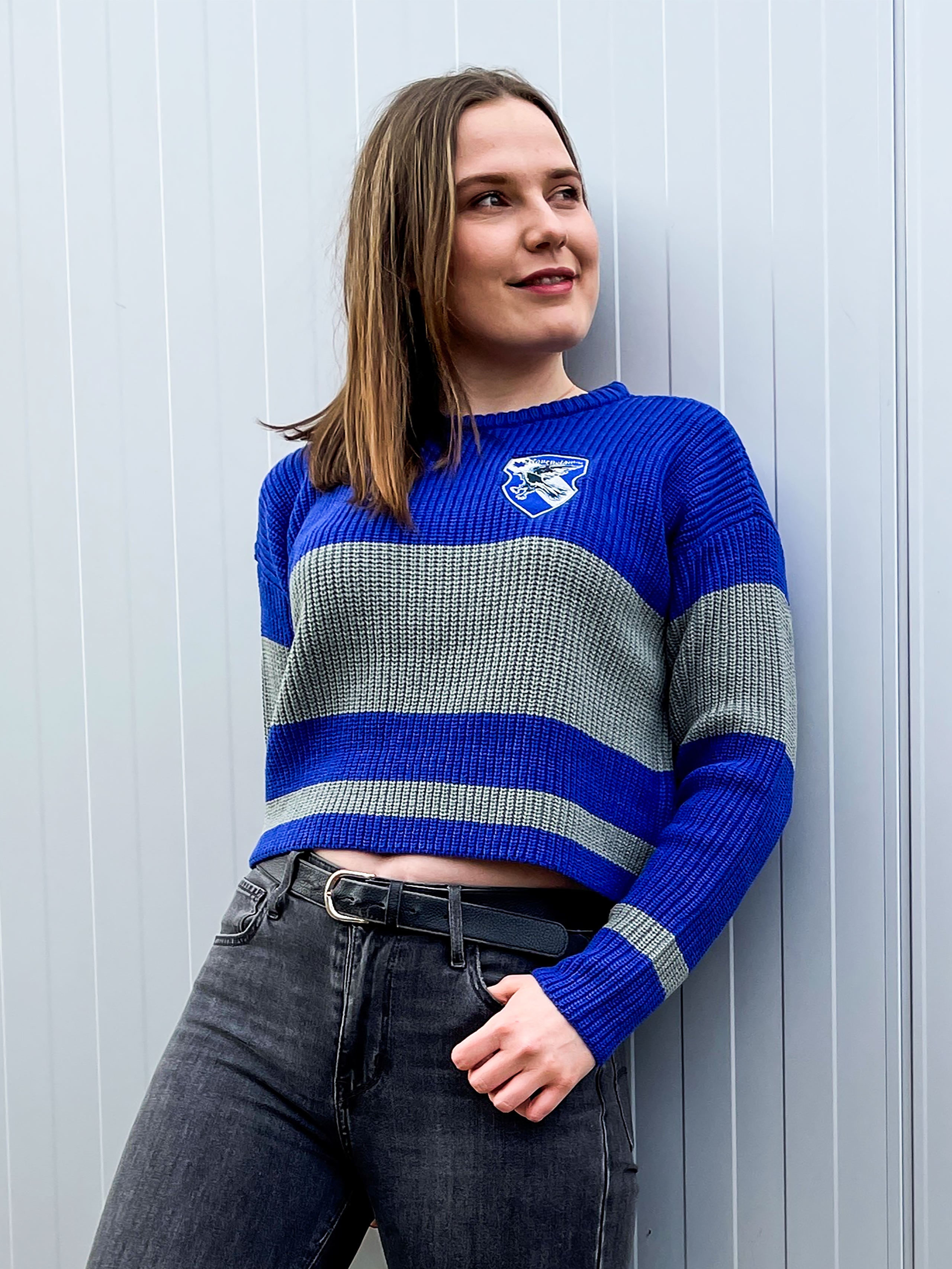 Imagen del producto Harry Potter - Suéter Recortado Ravenclaw para Mujeres