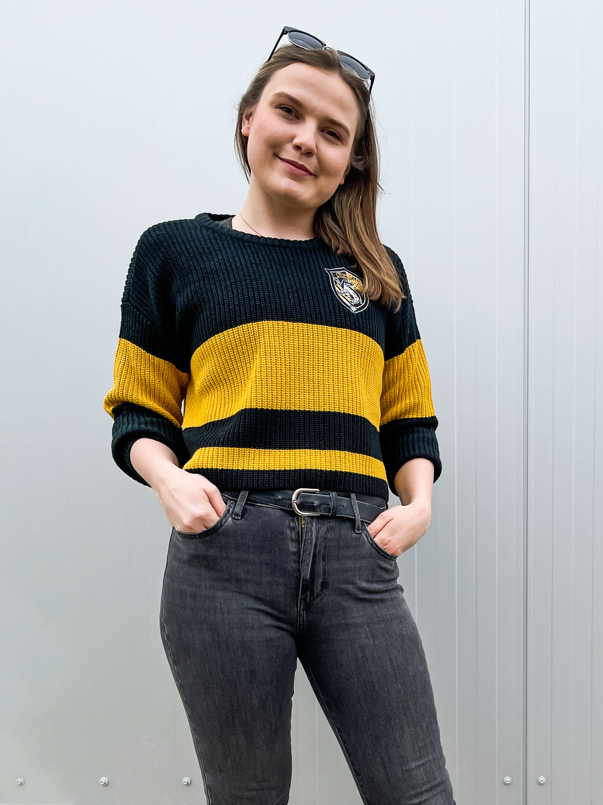Imagen del producto Harry Potter - Jersey corto Hufflepuff para mujeres