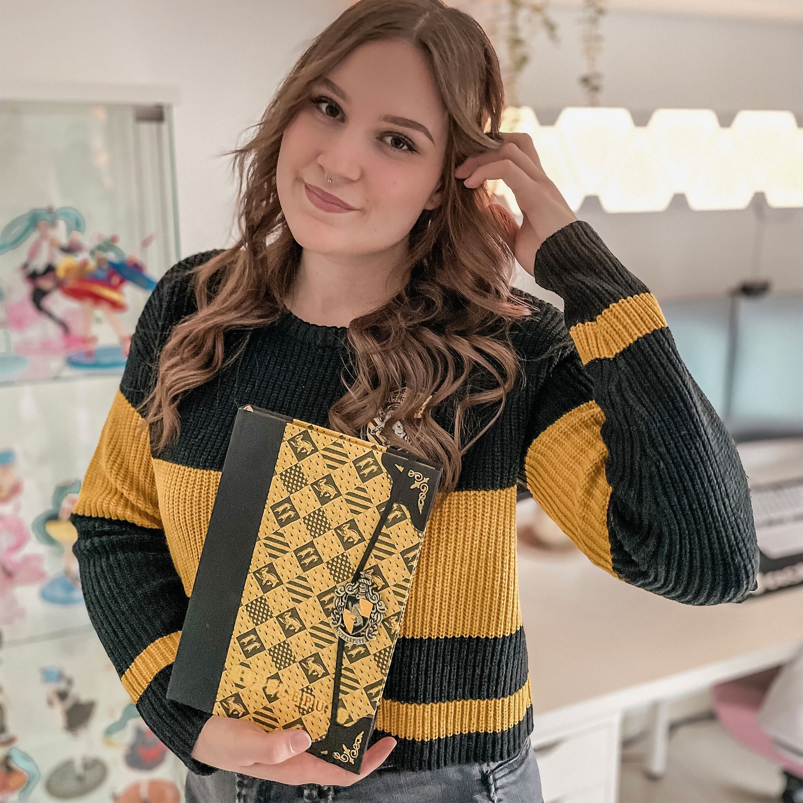 Imagen del producto Harry Potter - Jersey corto Hufflepuff para mujeres