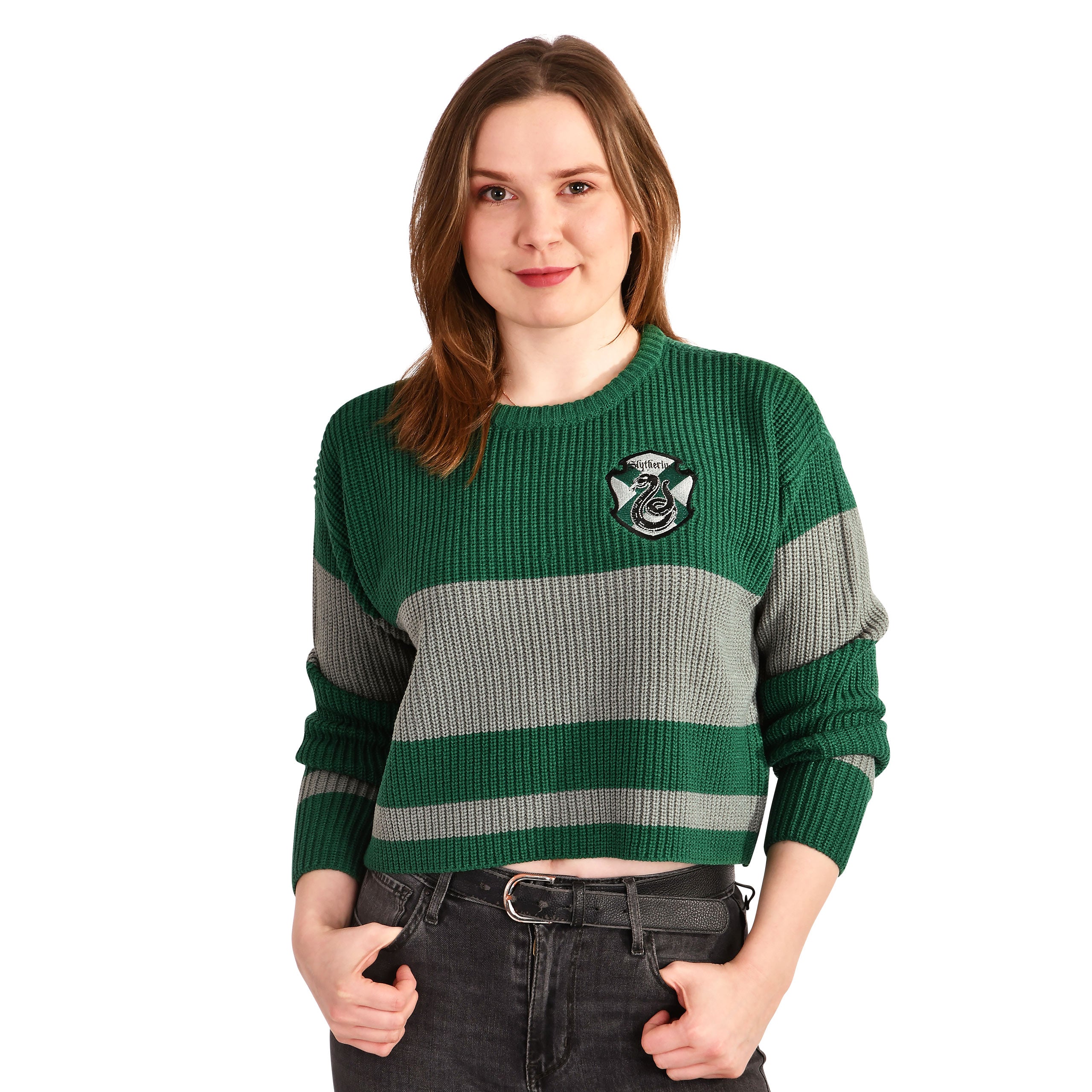 Imagen del producto Harry Potter - Jersey corto de Slytherin para mujer