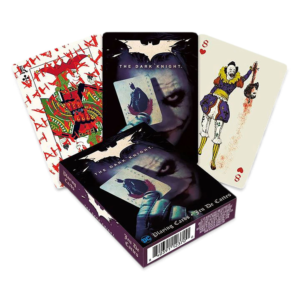 Imagen del producto The Dark Knight - Cartas de juego del Joker