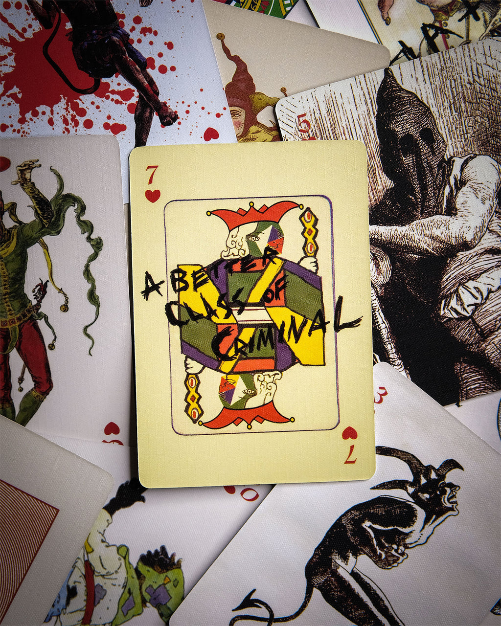Imagen del producto The Dark Knight - Cartas de juego del Joker