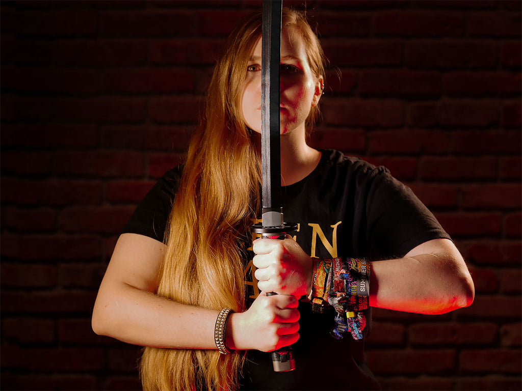 Imagen del producto Demon Slayer - Réplica de la espada Nichirin de Tanjiro Kamado