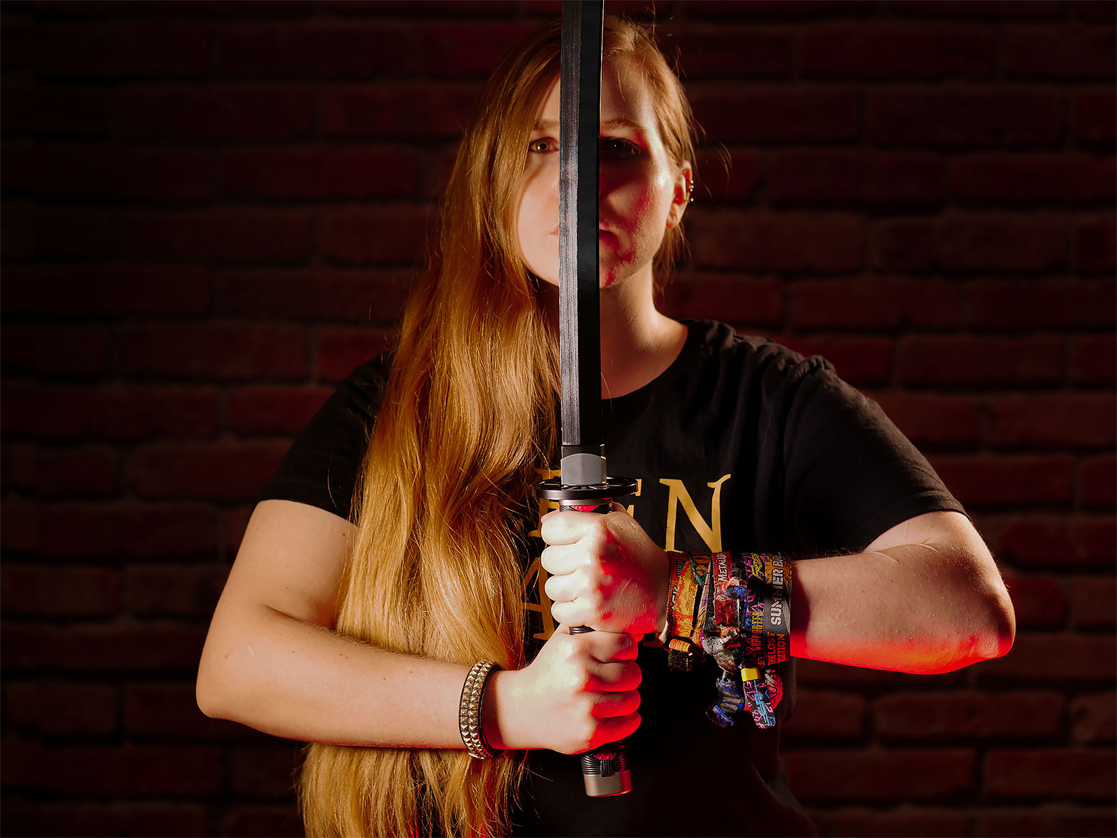 Imagen del producto Demon Slayer - Réplica de la espada Nichirin de Tanjiro Kamado