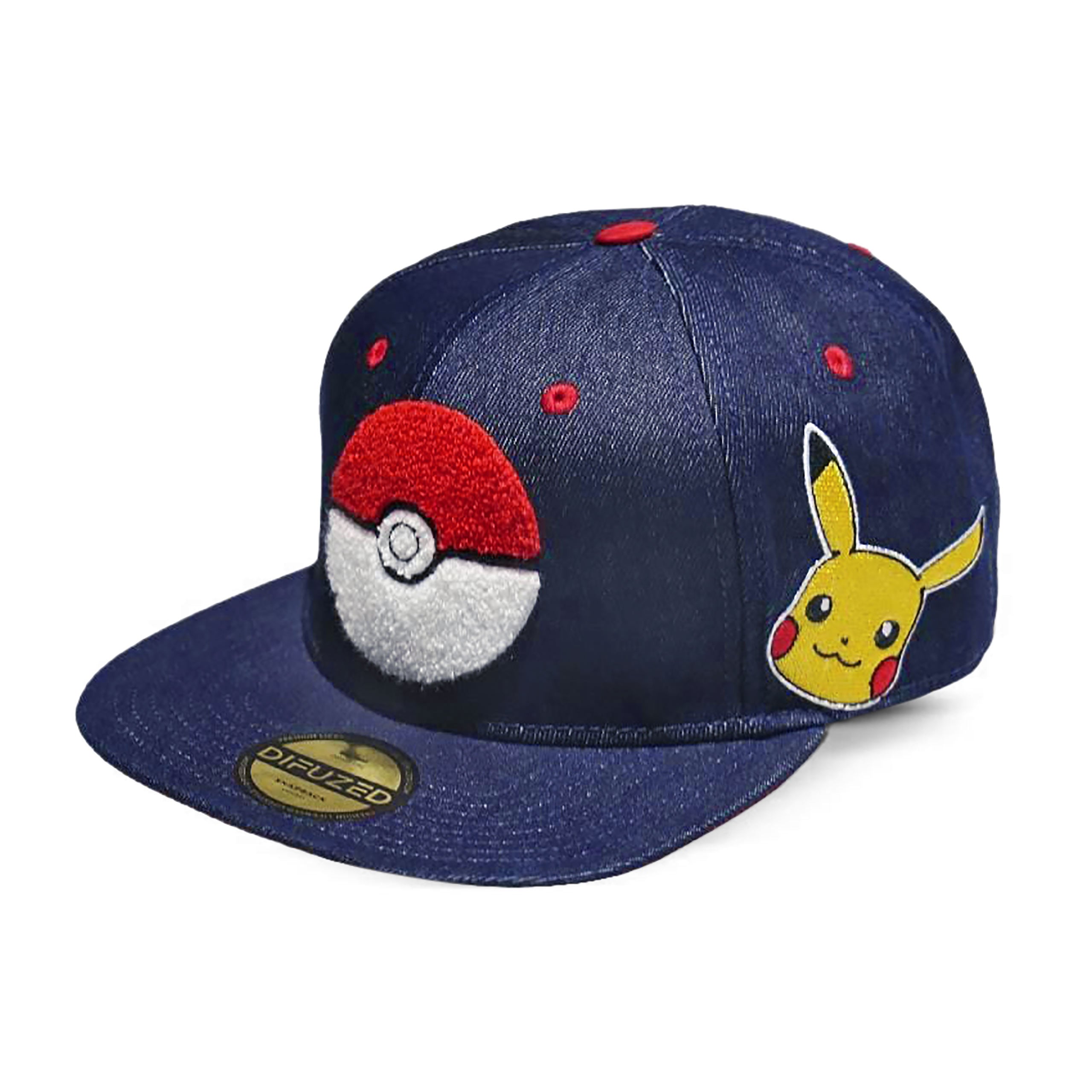 Imagen del producto Pokemon - Gorra Snapback Pokeball azul
