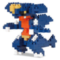 Imagen del producto Pokemon - Figura de construcción miniatura de nanobloques de Garchomp