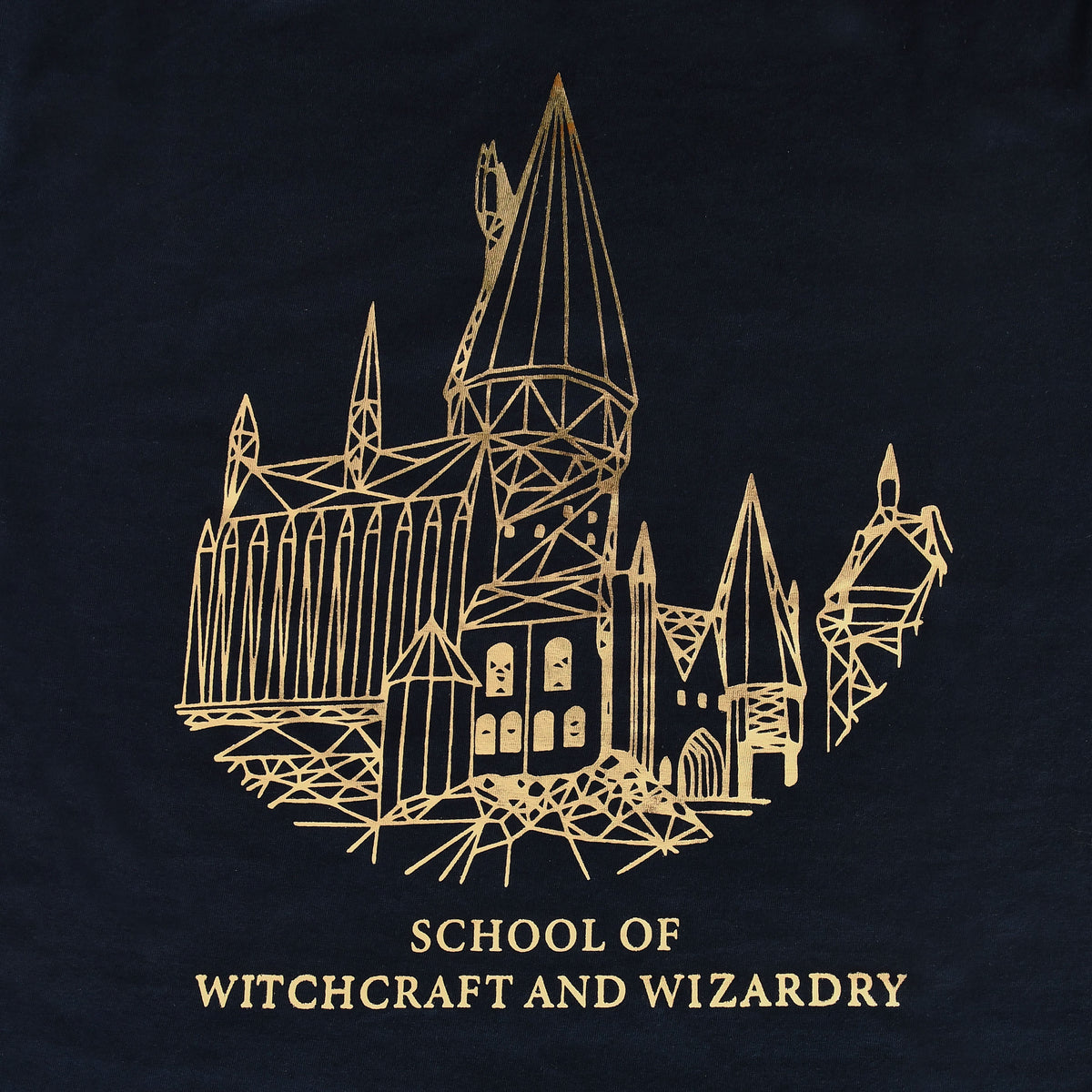 Imagen del producto Harry Potter - Camiseta Mujer Hogwarts School Azul