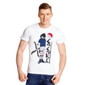 Imagen del producto Naruto - Camiseta blanca de Sasuke Uchiha