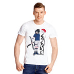 Imagen del producto Naruto - Camiseta blanca de Sasuke Uchiha
