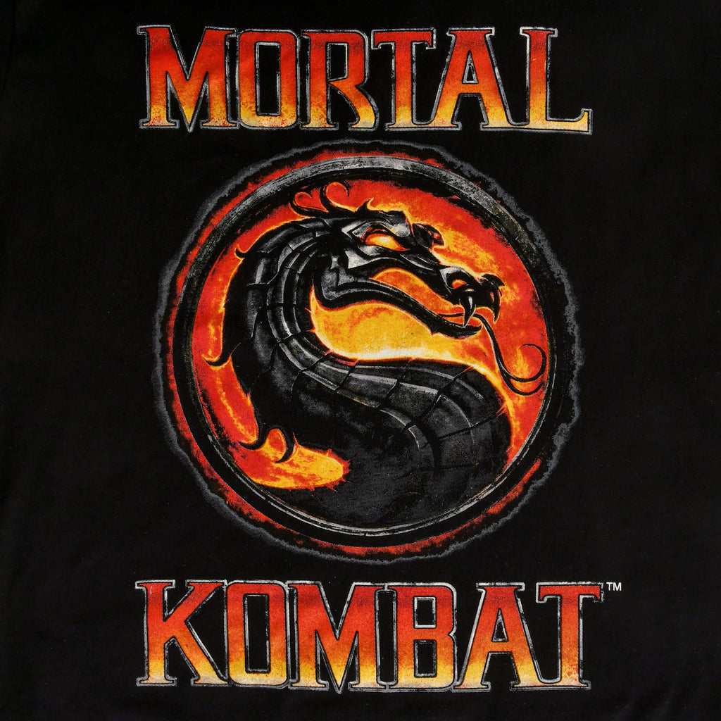 Imagen del producto Mortal Kombat - Camiseta con logo negra
