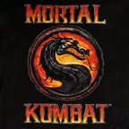 Imagen del producto Mortal Kombat - Camiseta con logo negra