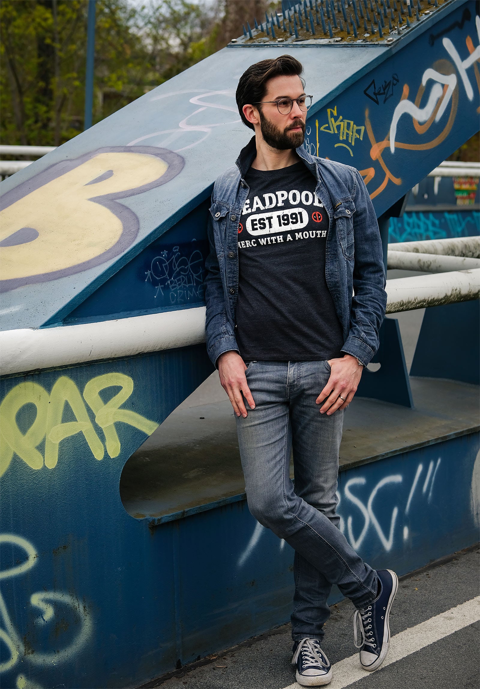 Imagen del producto Deadpool - Est 1991 Camiseta gris