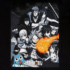 Imagen del producto Fairy Tail - Camiseta Team Attack negra