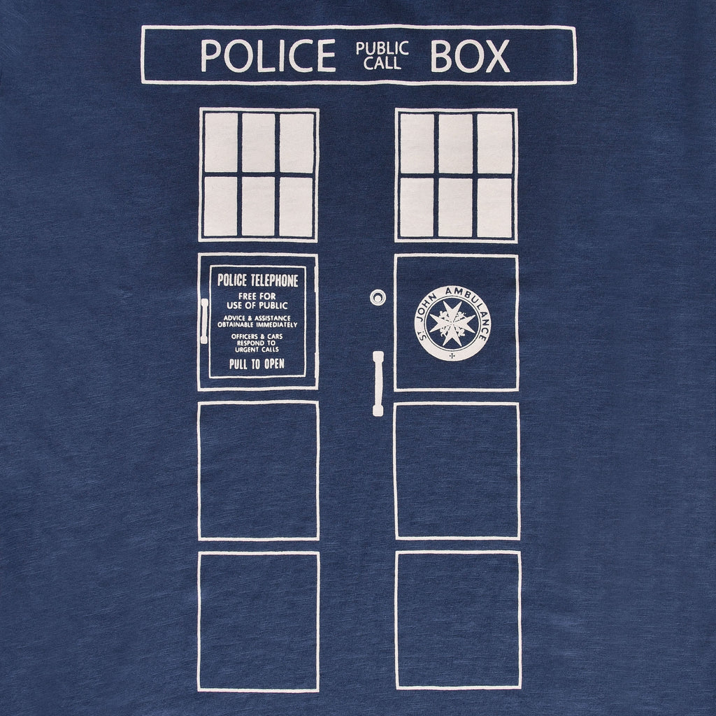Product image Tardis Police Box T-Shirt blue - Doctor Who