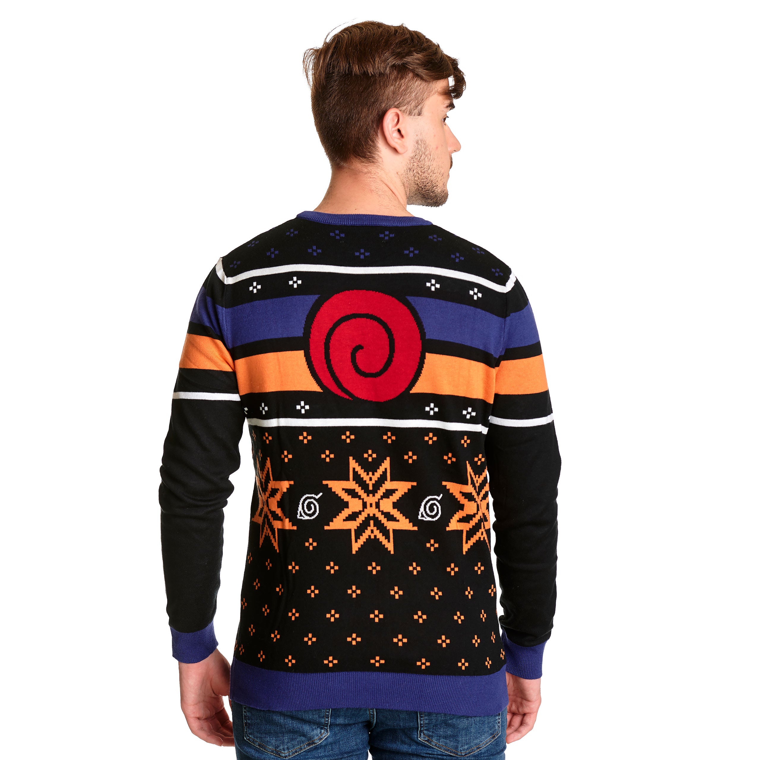 Imagen del producto Naruto - Suéter de punto con símbolo de Konoha