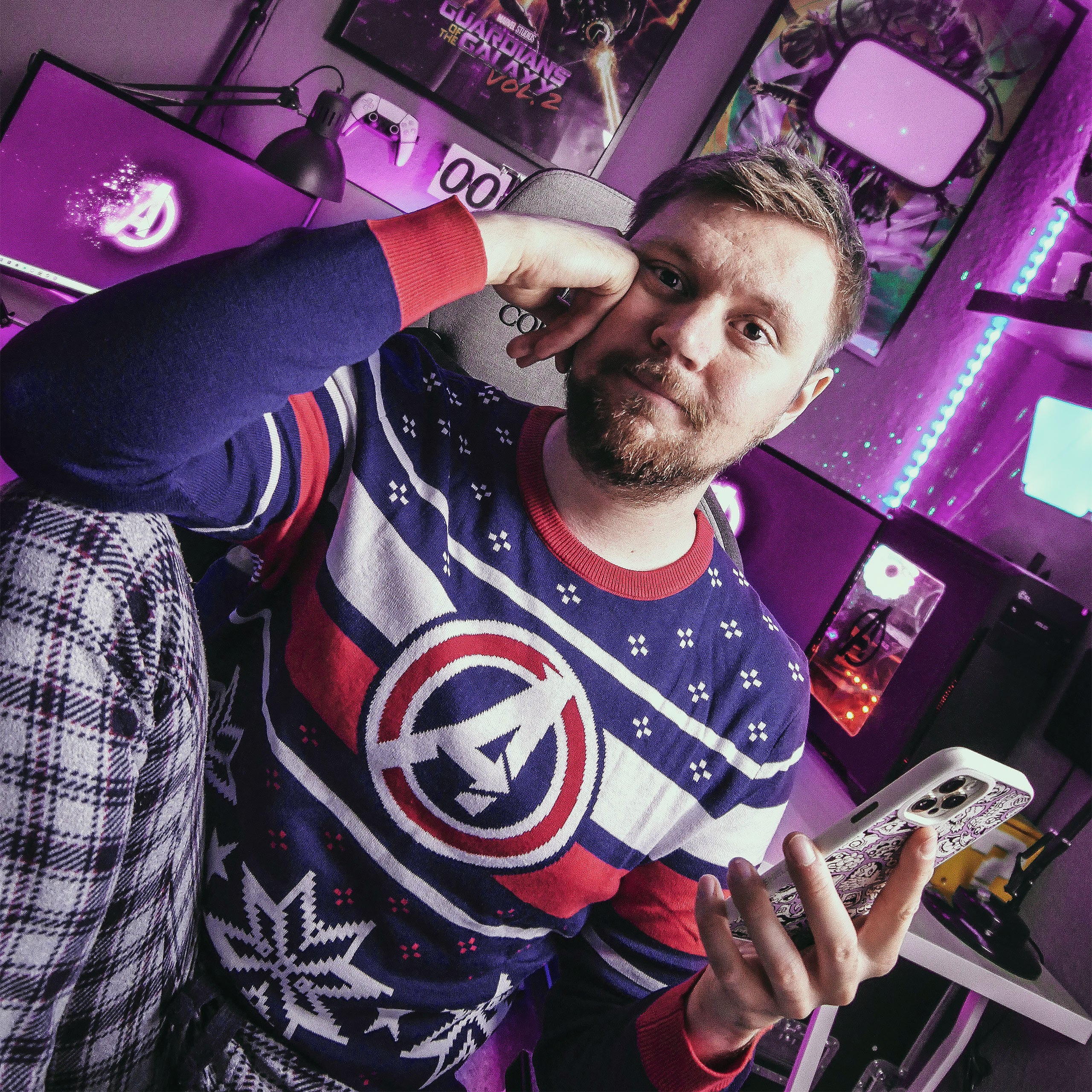 Imagen del producto Avengers - Suéter de punto con logo