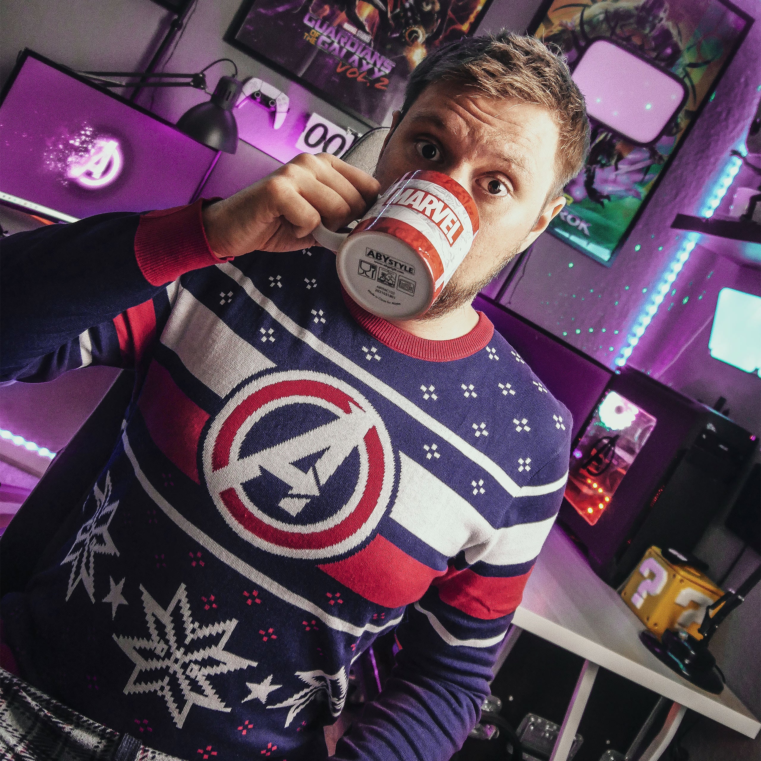 Imagen del producto Avengers - Suéter de punto con logo