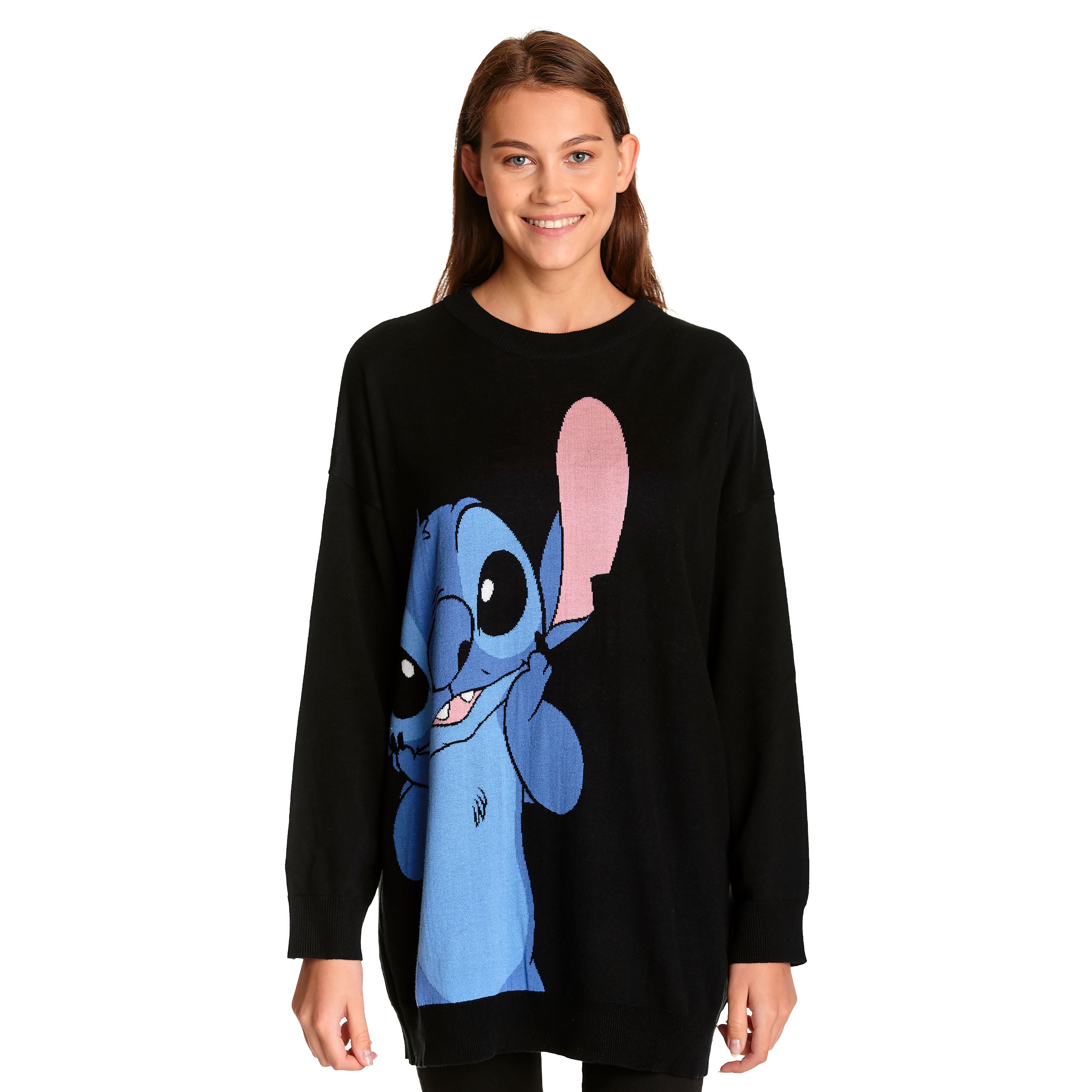 Imagen del producto Lilo & Stitch - Suéter Oversize para mujer negro