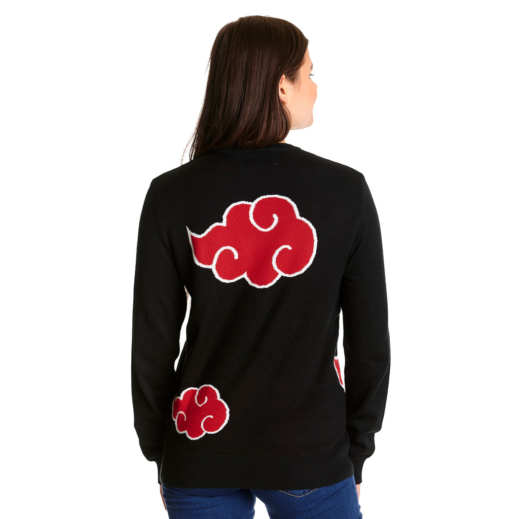 Imagen del producto Naruto - Suéter de punto con símbolo de Akatsuki