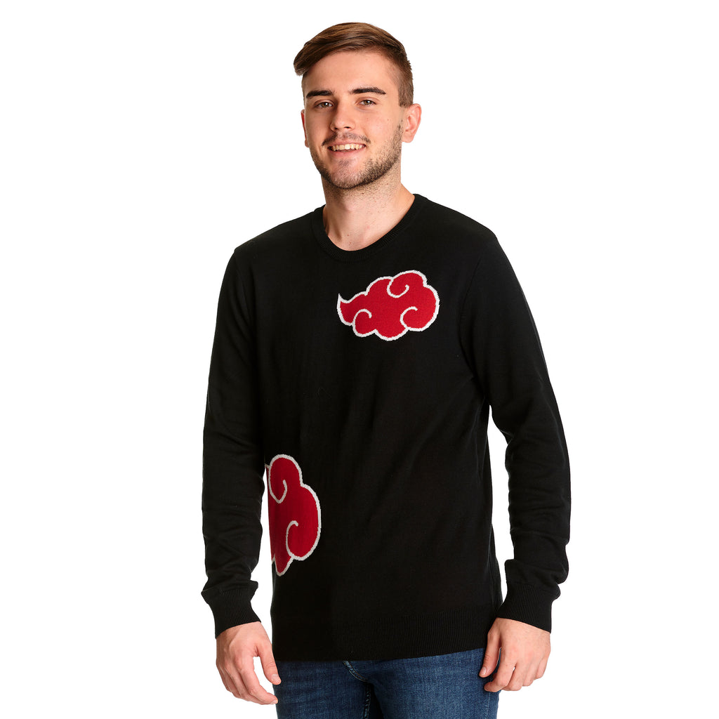 Imagen del producto Naruto - Suéter de punto con símbolo de Akatsuki